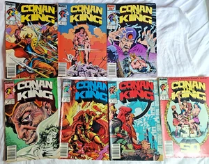 Conan The King 32-33, 39, 46, 48-50 Marvel 1989 Comic Books - Bild 1 von 13