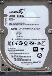 Seagate 250GB 250 GB ST250LT012 2.5" 7MM HDD Laptop SATA 5400rpm Hard Drive - Picture 1 of 3