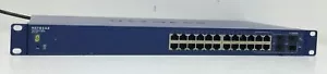 Netgear Prosafe GS724TS 24-Port Gigabit Stackable Smart Switch - Picture 1 of 6