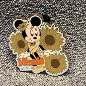 Disney Minnie Mouse Bouquet Flower Sunflower LE 3000 Trading Pin KG - Picture 1 of 4