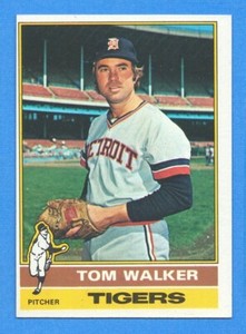 1976 Topps #186 Tom Walker EXMT+ Tigers