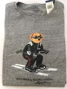 NEU MIT ETIKETT HERREN POLO RALPH LAUREN BÄR S/S T-SHIRT SKIFAHRER SPORT GR. XL - LIMITED EDITION - Bild 1 von 6