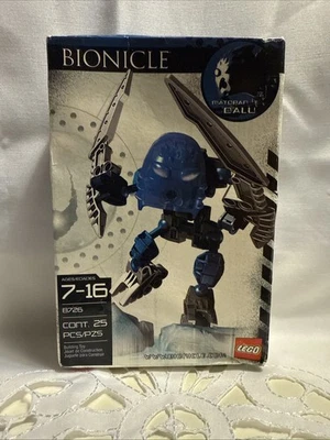 NEW Factory Sealed 2006 Lego Bionicle #8726 DALU Matoran (box damage see photos) - Image 1 of 4