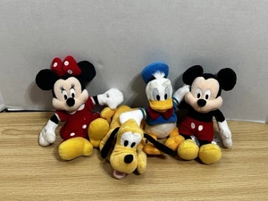 Mickey Mouse Clubhouse Plush Set Daisy Minnie Daffy Pluto Bundle Set Disney JR - Picture 1 of 10
