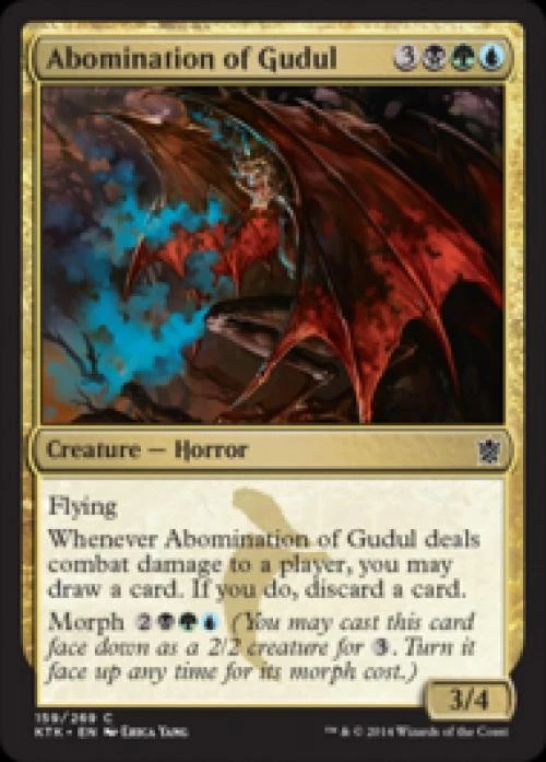 Abomination of Gudul -Foil Light Play MTG Khans of Tarkir - Image 1 of 1
