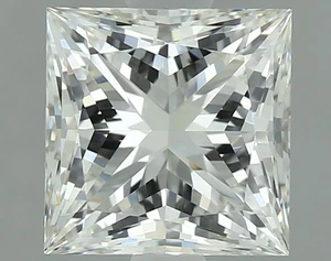 Princess 1,41 Karat Zert. GIA natürlicher abgebauter Diamant lose H Farbe VVS2 Reinheit - Bild 1 von 2