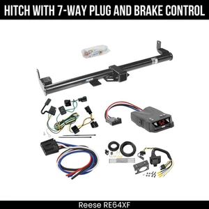 Hitch Tow PKG+ Brake Control For 98-06 Jeep Wrangler TJ All Models 44565 Class 3 - Picture 1 of 16