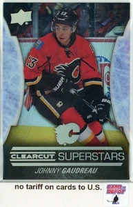 2015-16 Upper Deck Clear Cut Superstars #CCS14 Johnny Gaudreau - Bild 1 von 2