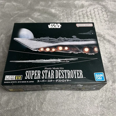 BANDAI Star Wars VEHICLE MODEL 016 SUPER STAR DESTROYER Plastic Model Kit - Image 1 of 4