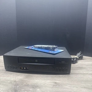 GE VCR Plus+ VG4264 4-Kopf VHS Player HiFi Stereo mit Universal Fernbedienung - Bild 1 von 6