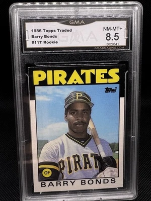 1986 Topps Traded - Barry Bonds #11T (RC) - Image 1 of 2