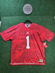 Camiseta de fútbol americano para hombre GameDay Greats #1 Ohio State Buckeyes camuflada talla 2XL DEFECTUOSA - Imagen 1 de 8