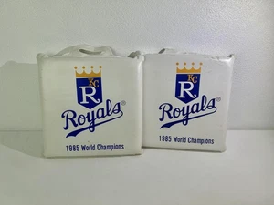 Vintage Kansas City Royals Stadium Seat Cushion 1985 World Champions MLB - Picture 1 of 4