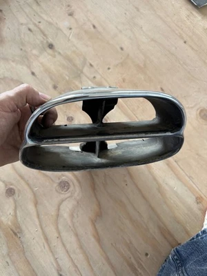 2004 Porsche 986 Boxster 550 SE Spyder Stacked Exhaust Tip OEM Special Edition - Image 1 of 3