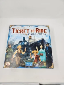Days of Wonder Ticket To Ride Rails & Sails Strategy Board Game w/ Great Lakes - Picture 1 of 11