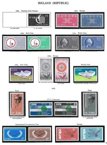 Ireland mint, moistly never hinged collection 1965-1969, catalogs $150 [879 - Picture 1 of 6