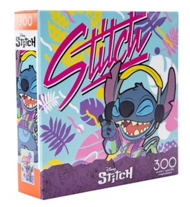 Disney Lilo and Stitch 300 piece 80s inspired puzzle. NEW IN BOX. - Picture 1 of 1