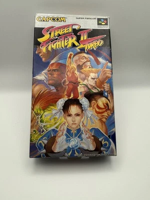 Street Fighter 2 Turbo Super Famicom SNES - NTSC-J Japanese Import - UK Stock - Image 1 of 4