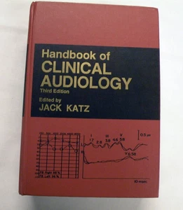 Handbook Of Clinical Audiology 3rd Edition 1985 Hardcover By Jack Katz - Picture 1 of 2
