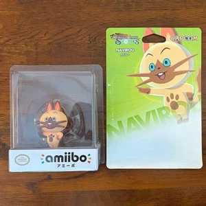 Nintendo Amiibo Monster Hunter Stories (Navirou) Capcom Usado Casi Como Nuevo - Imagen 1 de 5