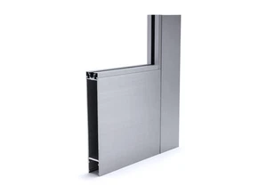 FHC BCSMS10CA Bottom Corner Sample Kit Medium Stile - Clear Anodized - Picture 1 of 4