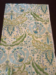 Free Spirit Dena Designs”Kumari Garden”  Turquoise Fabric (1Yard+09/44’ Wide) ** - Picture 1 of 4
