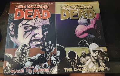 The Walking Dead Vol. 7, 8, 9 and 10 Soft Cover Comic / Graphic Novel - image 1 of 4