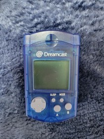 Dreamcast Visual Memory Clear Blue HKT-7000 North American Version