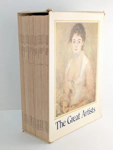The Great Artists Funk & Wagnalls 1-25 Book Magazine Set w/ Sleeve Complete 1978 - Picture 1 of 20