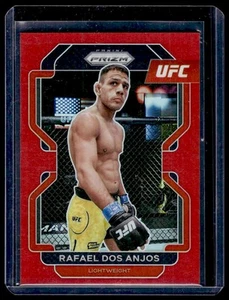 2022 Panini Prizm UFC Rafael Dos Anjos Red Prizms 200 #/299 - Picture 1 of 2