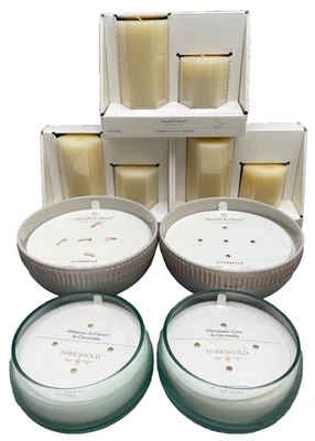 Target Large 4 Wick Scented Candle Bowls  ,Citronella ,Pineapple ,16oz to 32oz - Image 1 of 4