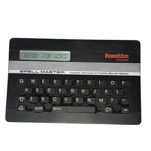 De colección FRANKLIN Spell Master Linguistic Technology por Merriam-Webster, excelente estado - Imagen 1 de 9