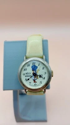 Reloj Holly Hobbie Vintage Coleccionable Por Bradley 1972 "Disfruta Hoy" Foto 1 de 4