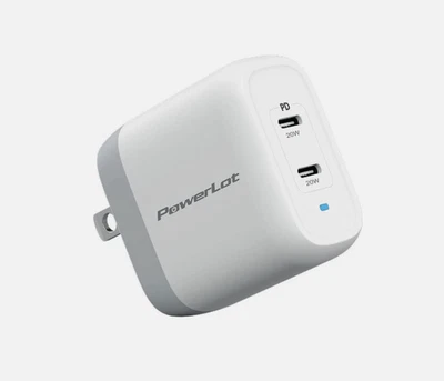 Nuevo Cargador USB-C 40W Cargador de Pared GAN (Adaptador de Corriente USB-C) Plegable COMPACTO Foto 1 de 3