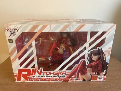 Rin Tohsaka TYPE-MOON RACING Ver 1/7 Figure + Saber + Nero **READ DESCRIPTION**  - Image 1 of 4