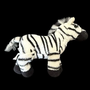 Ganz Webkinz Zebra Plush 8" Soft Stuffed Animal NO CODE Used No Tags - Picture 1 of 12