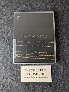 Night And Fog 1955 Blu-Ray 2016 OOP Criterion First Printing Michel Bouquet * - Picture 1 of 4