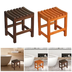 Corner Shower Stool for Indoor Outdoor Bathroom Accessories Bath House - Picture 1 of 12