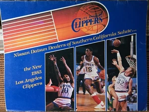 1985 Los Angeles Clippers Calendar - Picture 1 of 2