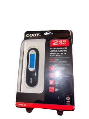 NEW Coby MP3052G 2GB USB-Stick MP3 Player with LCD Screen w/ FM Radio #69 - Image 1 of 4