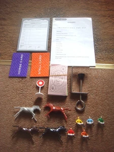 Chad Valley Waddingtons Escalado Horse Racing Game Parts Pieces Horses Jockey's - Picture 1 of 18
