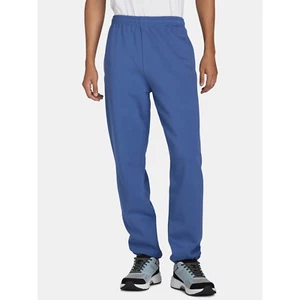 Athletic Works Men's & Big Men's Fleece Elastic Bottom Blue Sweatpants, Size S - Picture 1 of 5
