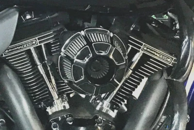 2012 Harley Road Glide CVO воздухоочиститель фильтр набор ARLEN NESS 10-калибр перевернутый - Изображение 1 из 4