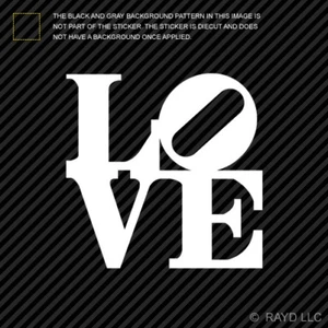 (2x) Love Park Sticker Die Cut Decal Self Adhesive Vinyl philly philadelphia - Picture 1 of 1