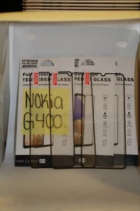 Lot of 3 Nokia G400 5G Tempered Glass Screen Protector Full Coverage Glass - Picture 1 of 1