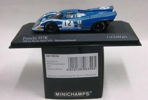 MINICHAMPS 430706782 Porsche 917K 1000km Brands Hatch 1970 Herrmann/Attwood 1/43 - Foto 1 di 1