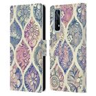 OFFICIAL MICKLYN LE FEUVRE PATTERNS LEATHER BOOK WALLET CASE FOR REALME PHONES