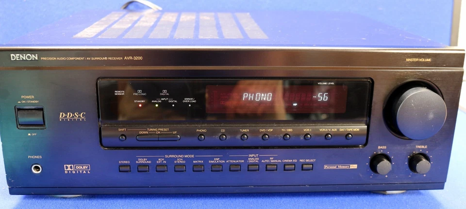 Denon AVR-3200 AV Surround Receiver  w/ Dolby Digital, Phono, dvd, Tuner + - Image 1 of 4