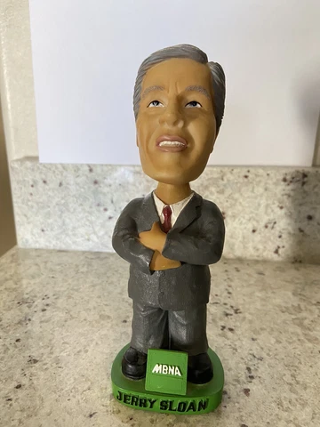 Jerry Sloan Utah Jazz Bobblehead Bobble head Figure NBA Coach Cover