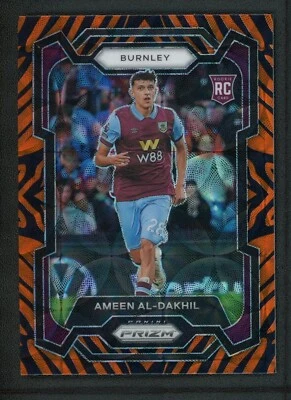 2023-24 AMEEN AL DAKHIL PANINI PRIZM PREMIER LEAGUE CHOICE TIGER STRIPE ROOKIE - Image 1 of 2